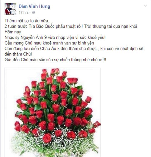 Dam Vinh Hung mong nhac si Nguyen Anh 9 binh an-Hinh-2